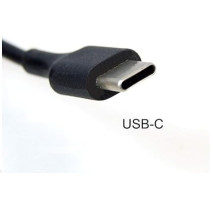 Dell 450-AHRK 130W USB C Charger For XPS 15 9575, Precision 5530 2-In-1, Black, K00F5