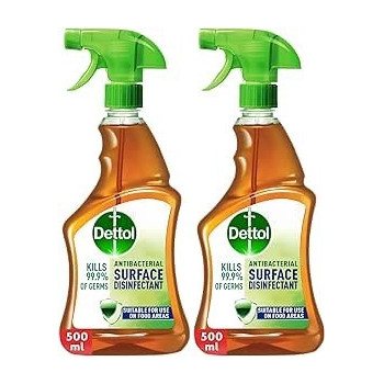 Dettol Original Anti-Bacterial Surface Disinfectant Liquid Trigger, 500 Ml, Pack Of 2