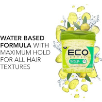 Eco Style Olive Oil Styling Gel, Unscented, Green, 236 ml
