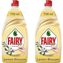 Fairy Gentle Hands, Lemon Blossom, Dishwashing Liquid Soap, Pack Of 2 x 750ml