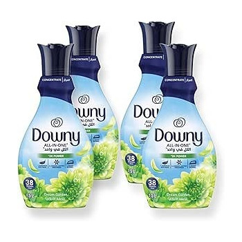 Downy Concentrate Fabric Softener, Dream Garden, Pack Of 4 x 1.5 Liters