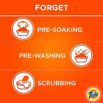 Tide Automatic Laundry Detergent Powder, 2.5 Kg, Dual Pack
