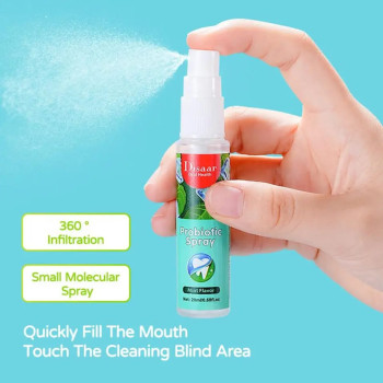 Disaar Oral Breath Freshener Mint Flavor Spray Refreshing Mouth Spray For Bad Breath - 20ml