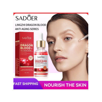 Sadoer Dragon Blood Anti-Aging Facial Serum For Wrinkles, Fade Fine Lines, Moisturizing, Firming and Skin Roughness