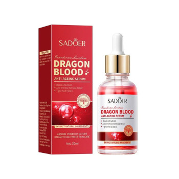 Sadoer Dragon Blood Anti-Aging Facial Serum For Wrinkles, Fade Fine Lines, Moisturizing, Firming and Skin Roughness