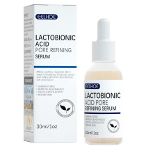 Eelhoe Lactobionic Acid Pore Refining Serum - Shrink Pores, Reduce Fine Lines, Pore Minimizer Serum and Repair Damaged Skin, 30 ml