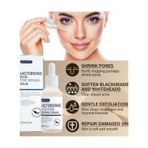 Eelhoe Lactobionic Acid Pore Refining Serum - Shrink Pores, Reduce Fine Lines, Pore Minimizer Serum and Repair Damaged Skin, 30 ml