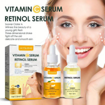 Jaysuing Pack Of 2 Vitamin C Serum And Retinol Serum