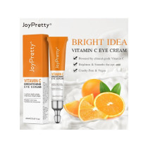 Joypretty Vitamin C Brightening Eye Cream Serum, Remove Dark Circles, Eye Bags, Wrinkles And Fine Lines - 20 ml