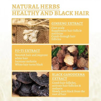 Jaysuing Anti White Hair Serum Gray To Black Nourish Hair Growth Prevents Gray Hair and Promotes Healthy Black Hair - 30ml