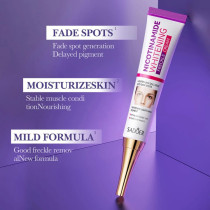 Sadoer Niacinamide Whitening Cream For Anti Aging Spots, Dark Spots, Melasma Freckle Acne Marks, Sunspots By UVA And UVB - 20g