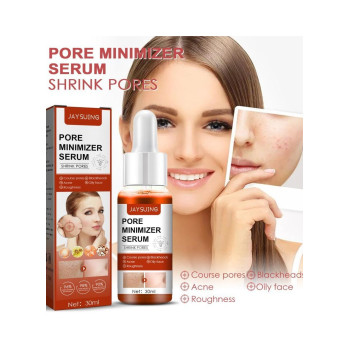 Jaysuing Pores Minimizer Serum, Salicylic Acid Serum To Shrink Pores, Remove Blackheads, Clear Acne Marks And Improve Skin Tone - 30 ml