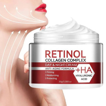 Ouhoe Retinol Collagen Moisturizing Facial Cream With Anti Aging Formula For Firming, Repairing And Nourishing Skin - 30g