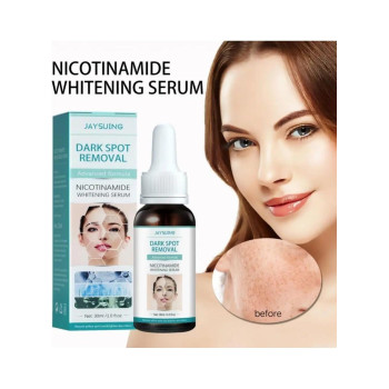 Jaysuing Dark Spot Removal Niacinamide Whitening Serum, Anti-Aging Facial Serum For Age Spots, Acne Marks and Pregnancy Spots - 30 ml