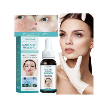 Jaysuing Dark Spot Removal Niacinamide Whitening Serum, Anti-Aging Facial Serum For Age Spots, Acne Marks and Pregnancy Spots - 30 ml