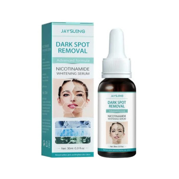 Jaysuing Dark Spot Removal Niacinamide Whitening Serum, Anti-Aging Facial Serum For Age Spots, Acne Marks and Pregnancy Spots - 30 ml