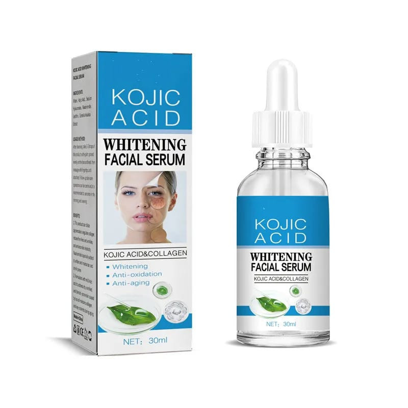 Eelhoe Kojic Acid Anti-Aging Whitening Facial Serum For Dark Spots, Melasma Acne Scars Pigmentation and Brighten Skin Tone - 30ml