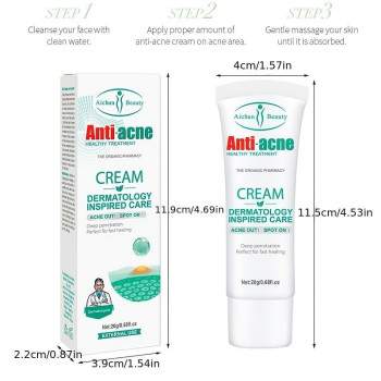 Aichun Beauty Anti Acne Face Cream For Acne And Blemish, Acne Spot and Acne Scars Treatment 20g