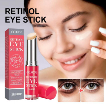 Eelhoe Anti-Wrinkle Retinol Eye Cream Stick Anti Puffiness, Remove Eye Dark Circles, Whitening And Skin Repair Stick - 0.1 Oz (3 g)