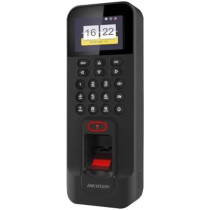 Hikvision Pro Series Fingerprint Terminal with LCD-TFT Display Screen And Wifi, DS-K1T804BMF, Black