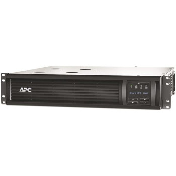 APC Smart UPS 1000VA With Smart Connect Port And Smart Slot, Rackmount 2U, 4 x IEC C13 Outlets, SMT1000RMI2UC, Black