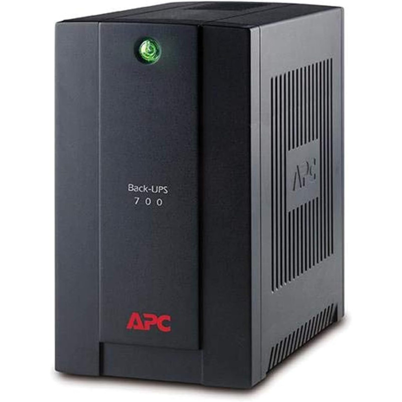 APC BX700UI 700VA Tower UPS With IEC Sockets And AVR, BX700UI, Black