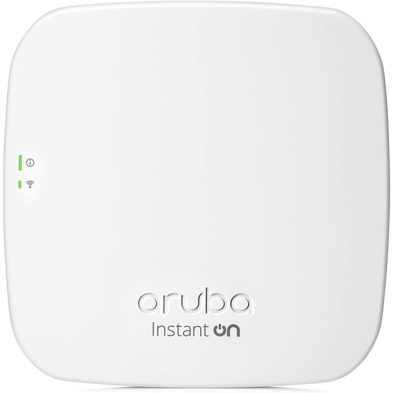 Aruba AP12 3x3 WiFi Access Point With Wireless Technology, UK Model, R2X01A, White