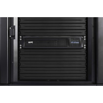 APC Smart-UPS 2200VA LCD RM 2U 230V with Smart Connect Uninterruptible Power Supply Line-Interactive 1980 W 8 AC outlet, â€ŽSMT2200RMI2UC, Black