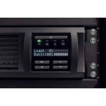 APC Smart-UPS 2200VA LCD RM 2U 230V with Smart Connect Uninterruptible Power Supply Line-Interactive 1980 W 8 AC outlet, â€ŽSMT2200RMI2UC, Black