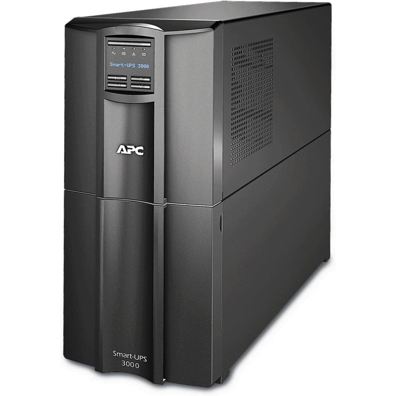 APC Smart UPS SMT Smart Connect With Power Supply 3000VA, Cloud enabled, 8 Outlets IEC-C13, SMT3000IC, Black