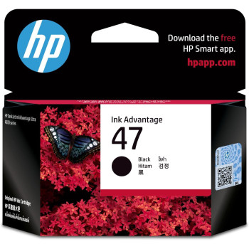 HP 47 Original Black Ultra Ink Advantage Cartridge