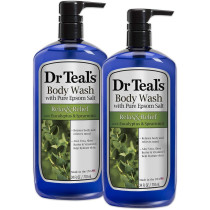Dr Teal's Eucalyptus And Spearmint Body Wash - Relax And Relief, 710 ml, Pack of 2