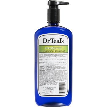 Dr Teal's Eucalyptus And Spearmint Body Wash - Relax And Relief, 710 ml, Pack of 2
