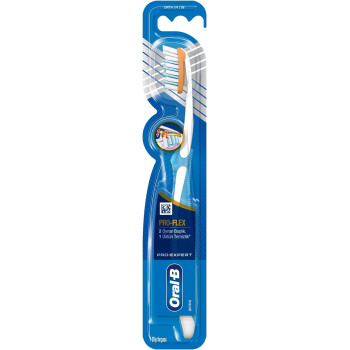 Oral-B Pro-Flex Medium Manual Toothbrush With With Crisscross Bristles