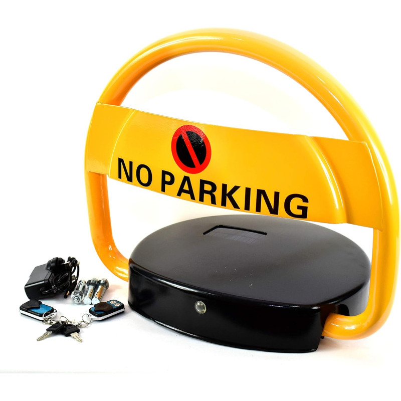 AAA SAFE Automatic Remote Control Parking Lock With Solar and Power Cable Charging