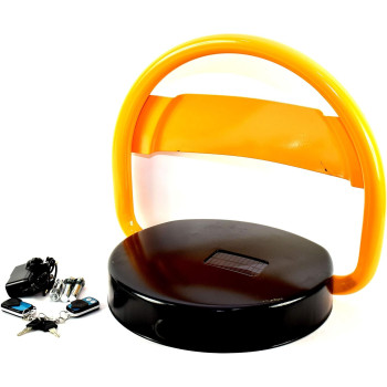 AAA SAFE Automatic Remote Control Parking Lock With Solar and Power Cable Charging