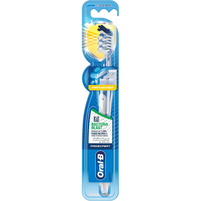 Oral-B Pro-Expert Bacteria Blast Manual Toothbrush With Medium Bristles