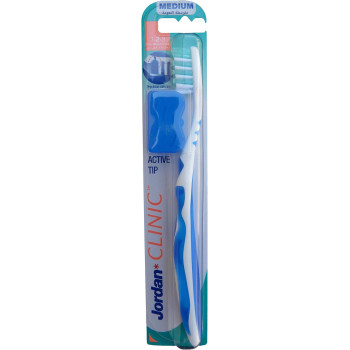 Jordan Clinic Toothbrush Medium Bristles With Excellent Dental Cleaning Comfort