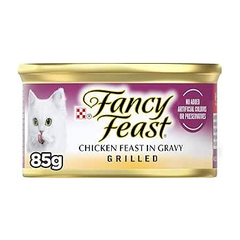 Purina Fancy Feast Grilled Chicken Feast Wet Cat Food 85G X 12 pack