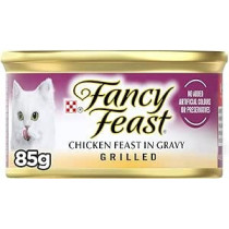 Purina Fancy Feast Grilled Chicken Feast Wet Cat Food 85G X 12 pack