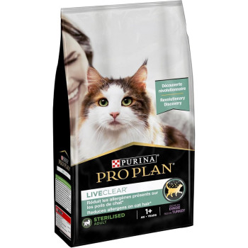 Purina Pro Plan LiveClear Sterilised Adult Cat Dry Food 1.4kg