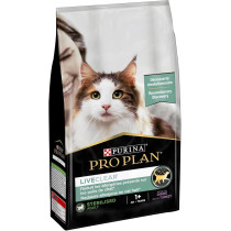Purina Pro Plan LiveClear Sterilised Adult Cat Dry Food 1.4kg