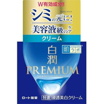 Rohto Pharmaceutical Skin Lab Premium Medicinal Penetration Whitening Cream, 50G