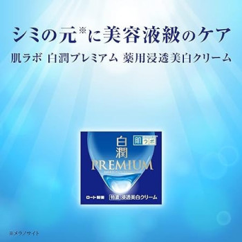 Rohto Pharmaceutical Skin Lab Premium Medicinal Penetration Whitening Cream, 50G