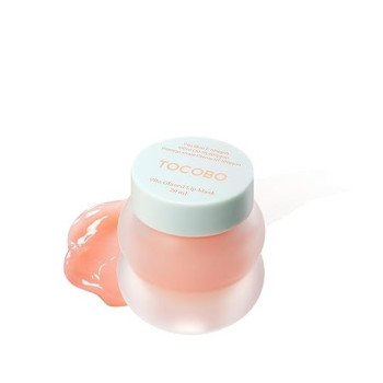 Tocobo Vita Glazed Lip Mask 20Ml, Super Moisturizing Night Lip Care, Glazed And Easy Washable Texture