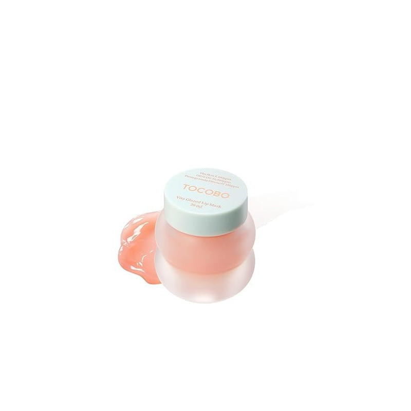 Tocobo Vita Glazed Lip Mask 20Ml, Super Moisturizing Night Lip Care, Glazed And Easy Washable Texture
