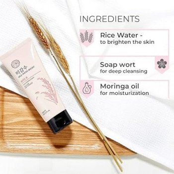 The Face Shop Rice Water Bright Cleansing Foam, 150Ml