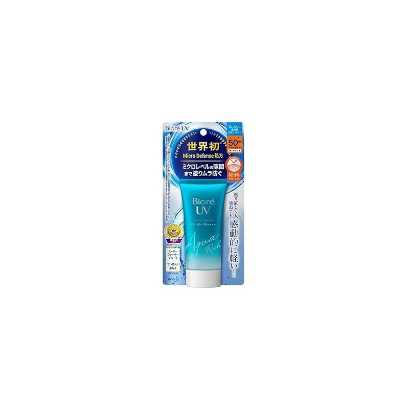 Biore Uv Aqua Rich Watery Essence Sunscreen Cream Spf 50Plus, 50G