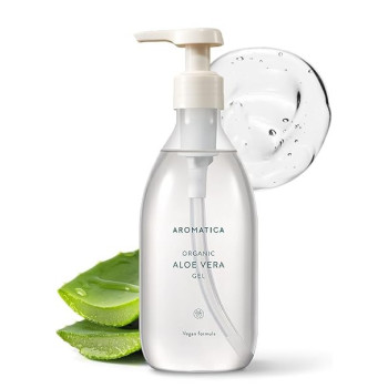 Aromatica 95 Percentage Organic Aloe Vera Gel Cooling And Calming, 300Ml