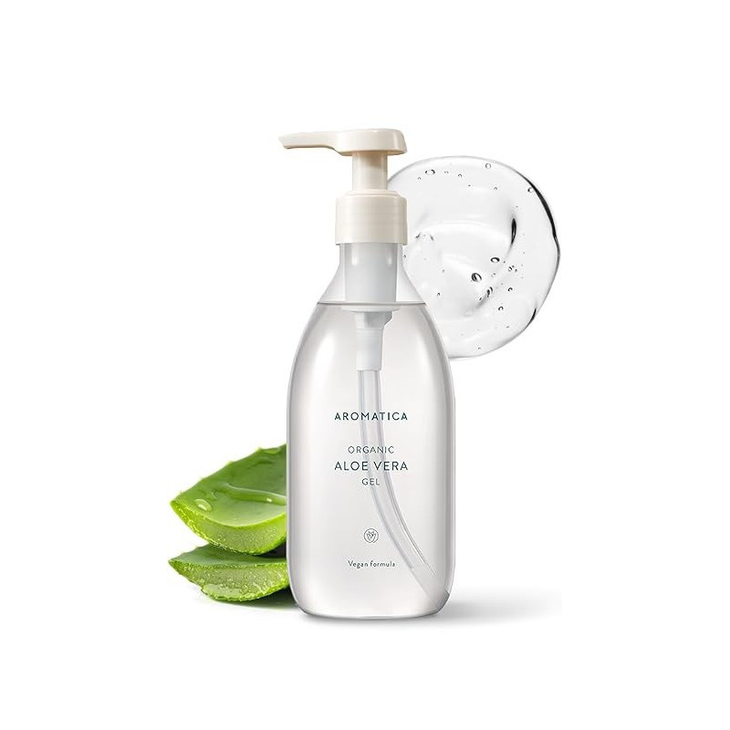 Aromatica 95 Percentage Organic Aloe Vera Gel Cooling And Calming, 300Ml